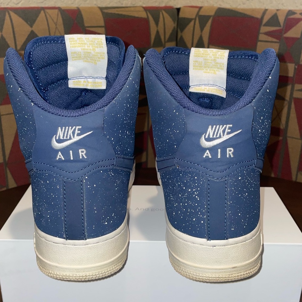 Nike Air Force 1 High Top Midnight Navy Mens size US 11